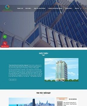 Mẫu website bất động sản - Dịch Vụ Thiết Kế Web Chuẩn SEO - Công Ty TNHH 123CORP