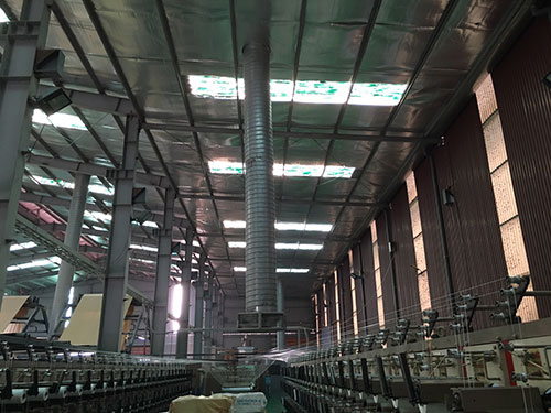 Phân xưởng kéo sợi - Công Ty TNHH Thương Mại Và Sản Xuất Toán Lượng