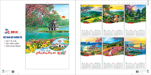 In lịch - In ấn HPDC - Công Ty Trách Nhiệm Hữu Hạn HPDC