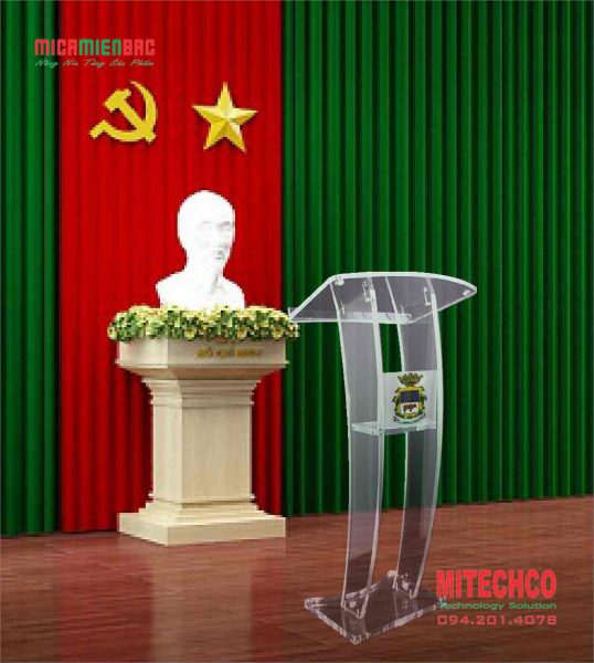 Bục phát biểu Mica