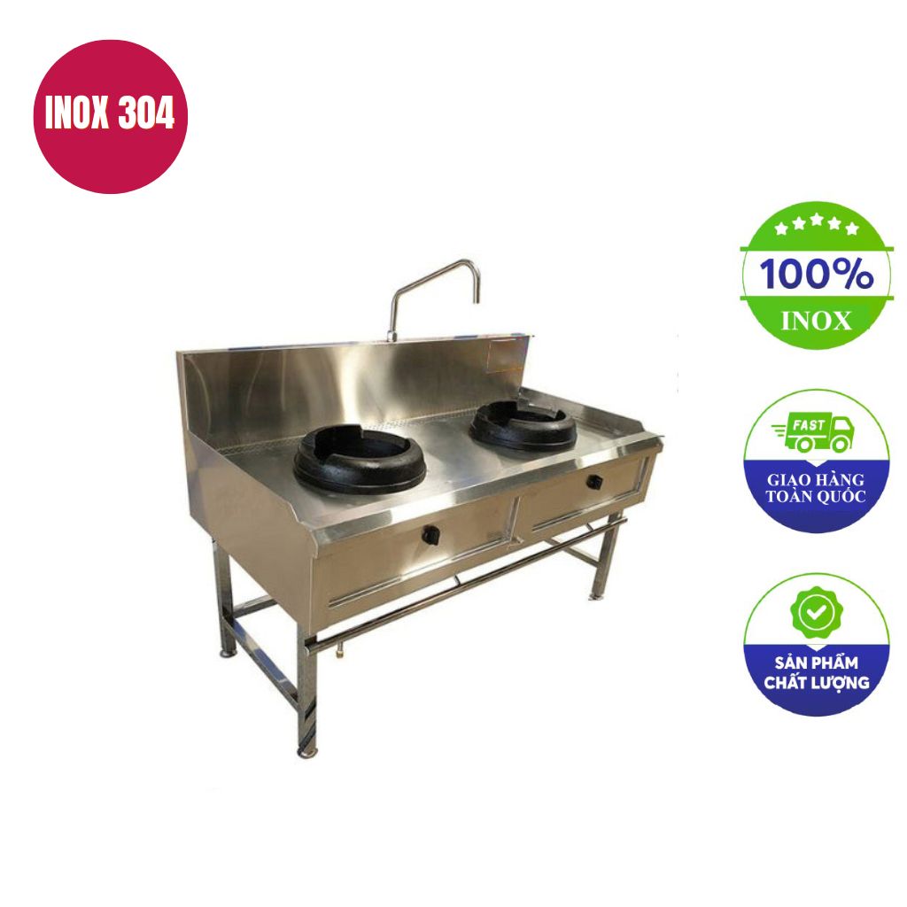 Bếp gá công nghiệp 2 lỗ