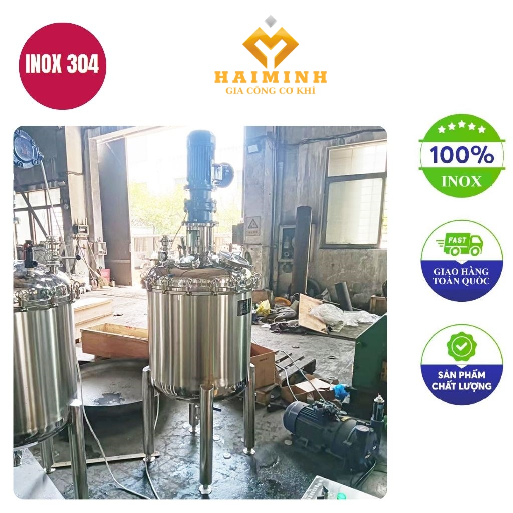 Bồn trộn gia nhiệt 2500l