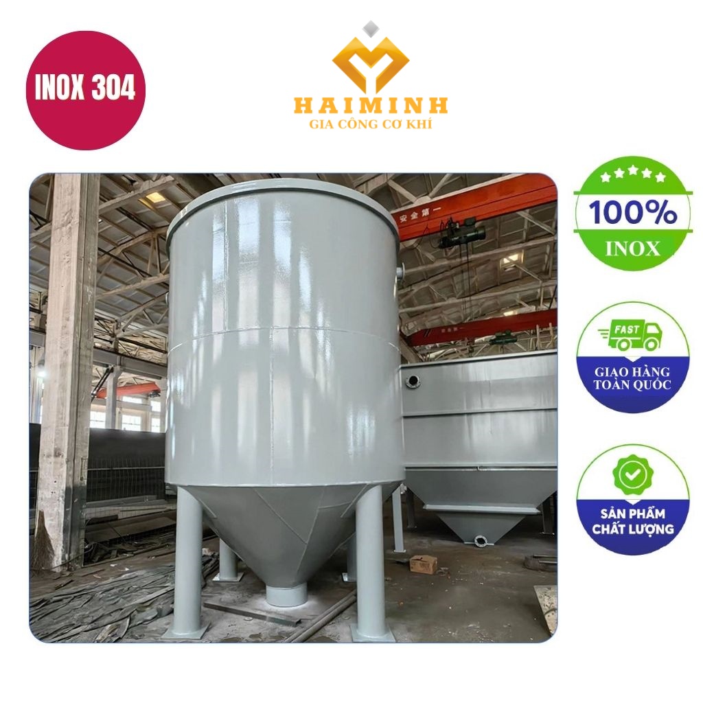 Bồn xử lý nước thải inox