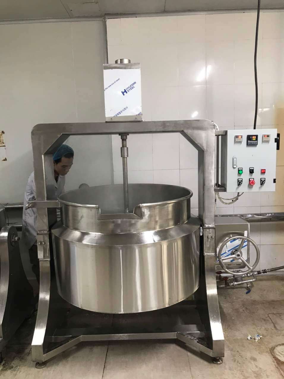 Gia công và lắp đặt bồn khuấy công nghiệp tại Bình Dương