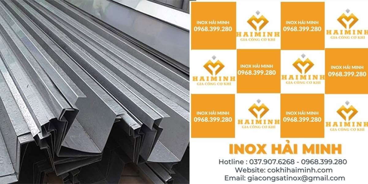 Máng xối vuông - Gia Công Inox Hải Minh - Công Ty TNHH SX TM Xây Dựng Cơ Khí Hải Minh