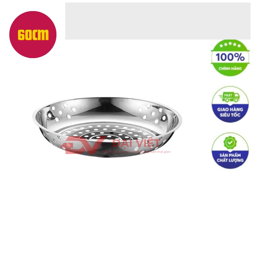 Rổ cạn inox 60cm