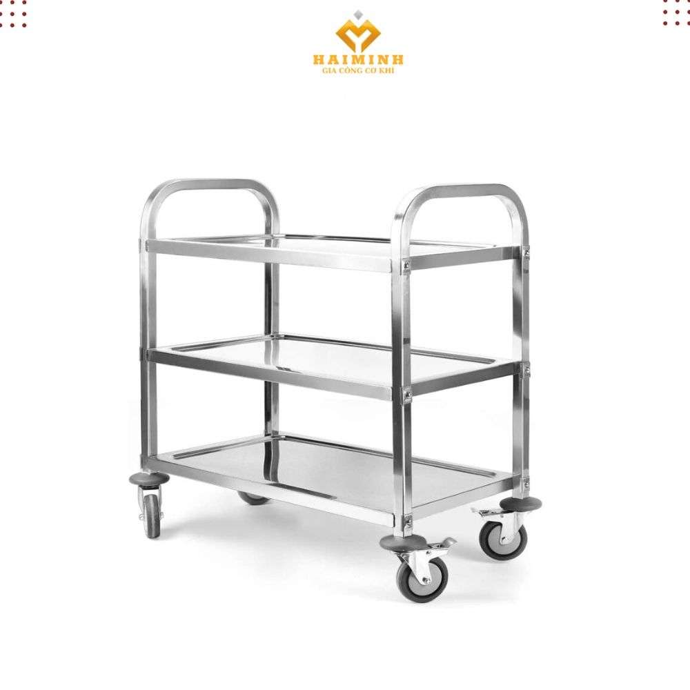 Xe đẩy inox