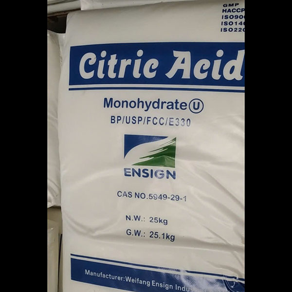 Citric Acid - Hóa Chất Công Nghiệp Mộc Lan - Công Ty TNHH Thương Mại Và Sản Xuất Mộc Lan