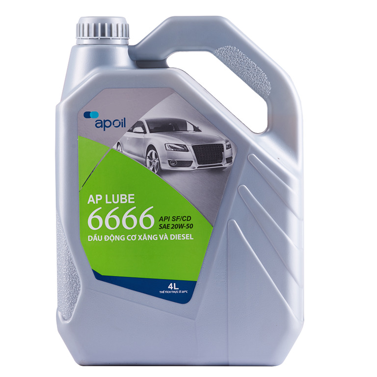 Dầu nhớt AP Lube 6666 SF/CD 20W50 - Dầu Nhớt, Dầu Nhờn An Hương -  Công Ty Cổ Phần Đầu Tư An Hương