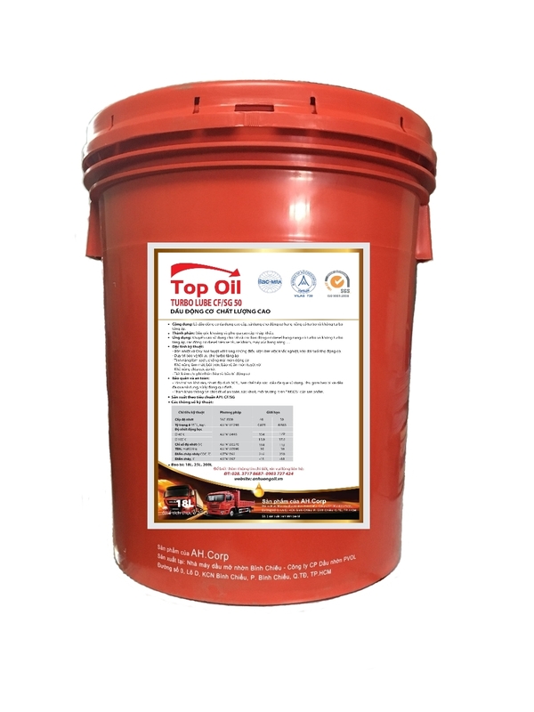 Dầu nhớt Top Oil Engine HD 40 - 18L - Dầu Nhớt, Dầu Nhờn An Hương -  Công Ty Cổ Phần Đầu Tư An Hương