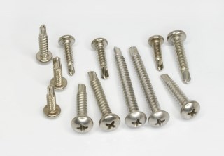 Vít tự khoan đầu tròn inox - Kim Khí Quảng Minh