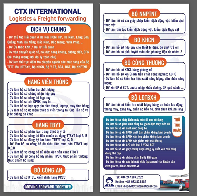  - CTX Logistics - Công Ty Cổ Phần Dịch Vụ Quốc Tế CTX