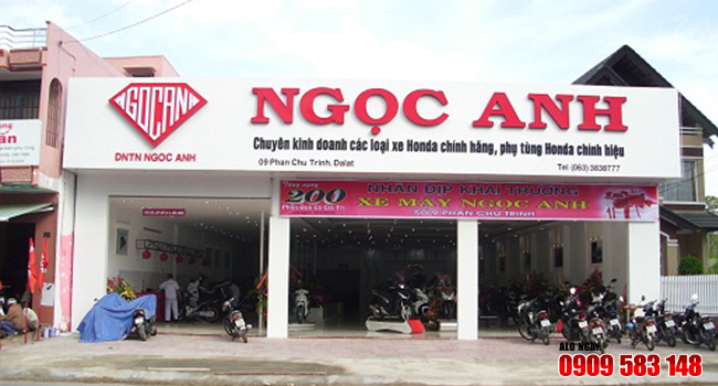 Bảng hiệu cửa hàng - Quảng Cáo Minh Trí - Công Ty TNHH Thiết Kế Quảng Cáo Minh Trí