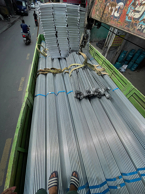 Ống + mâm giàn giáo - Giàn Giáo Xây Dựng Bảo Sơn SBK - Công Ty TNHH Cơ Kim Khí Bảo Sơn SBK