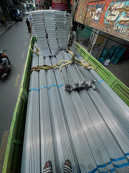 Ống + mâm giàn giáo - Giàn Giáo Xây Dựng Bảo Sơn SBK - Công Ty TNHH Cơ Kim Khí Bảo Sơn SBK