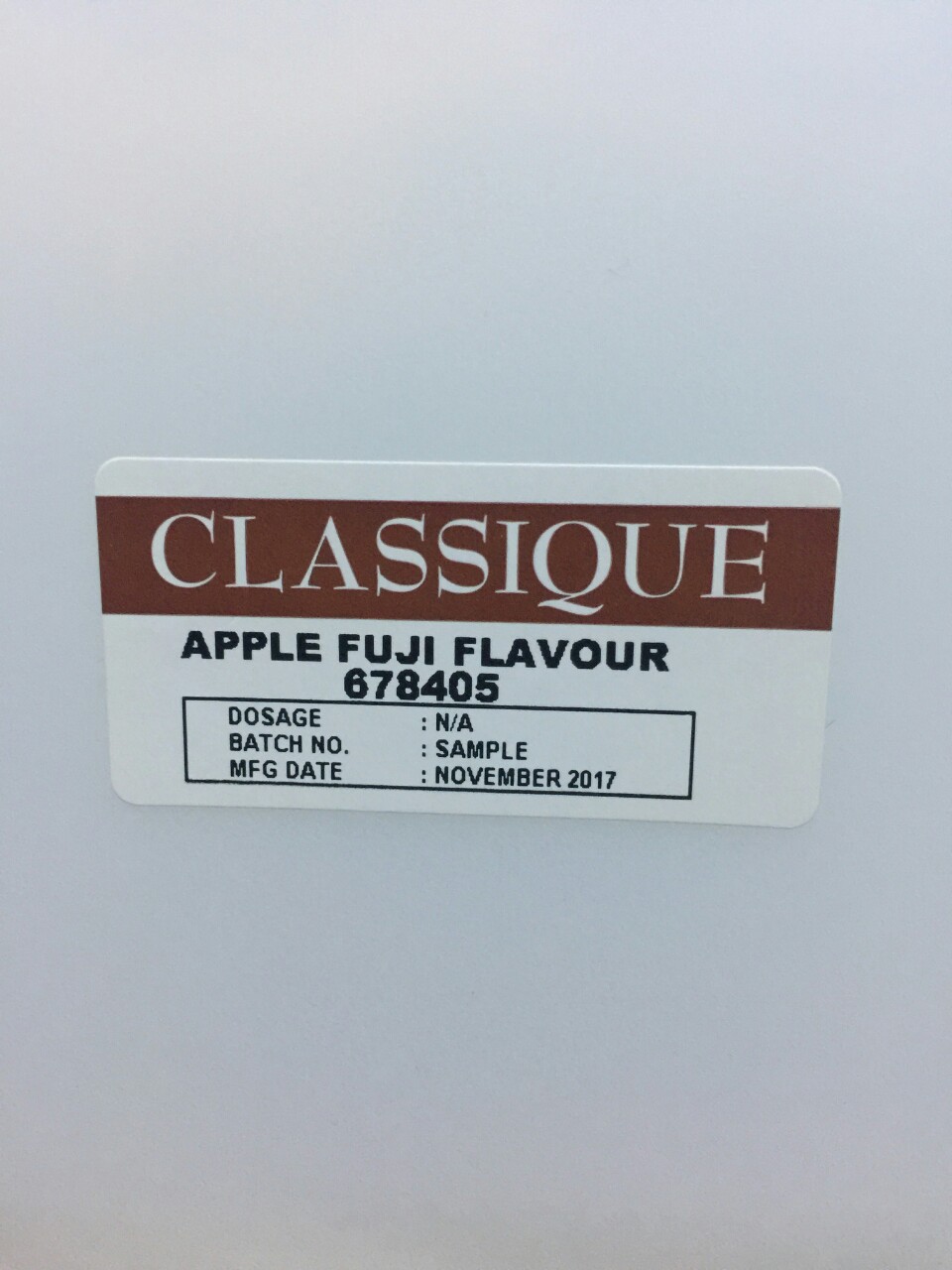 Apple Fuji Flavour 678405 - Hóa Chất Vĩnh Khương - Công Ty TNHH Thương Mại Xuất Nhập Khẩu Vĩnh Khương