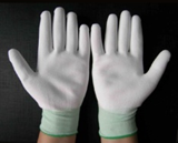 Găng tay trắng  phủ PU cả bàn - Công Ty TNHH Phát Triển Thương Mại Hoàn Mỹ