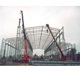 Thi công xây dựng nhà xưởng - Công Ty TNHH Cơ Khí Xây Dựng Công Nghiệp Hưng Thịnh Phát
