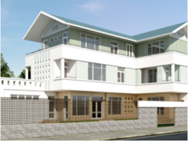 Biệt thự hình chữ L - Thiết Kế Xây Dựng Thành Phát - Công Ty TNHH Thiết Kế Xây Dựng Thành Phát