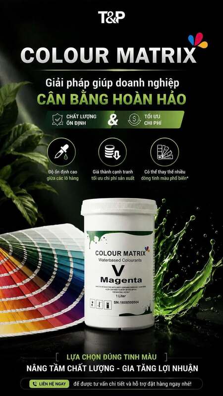 Tinh màu pha máy Colourmatrix