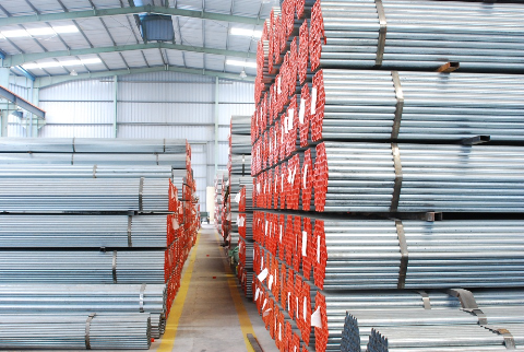 Thép ống cơ khí mạ kẽm