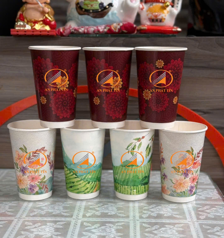 Ly giấy 2 lớp Double Wall - Ly Giấy An Phát Tín - Công Ty TNHH An Phát Tín