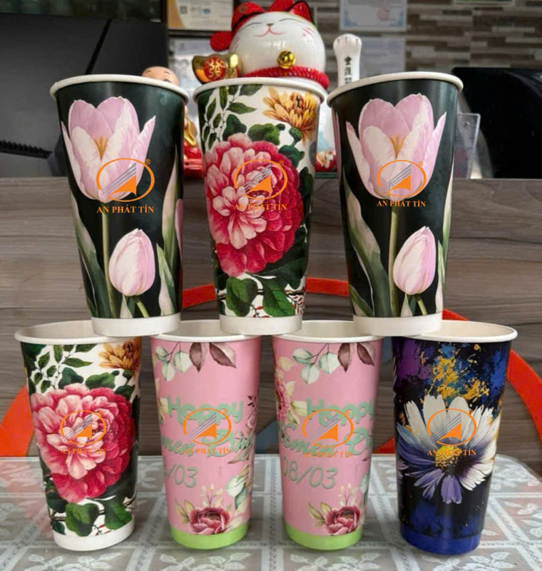 Ly giấy 2 lớp Double Wall - Ly Giấy An Phát Tín - Công Ty TNHH An Phát Tín
