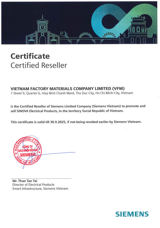 Chứng chỉ Siemens