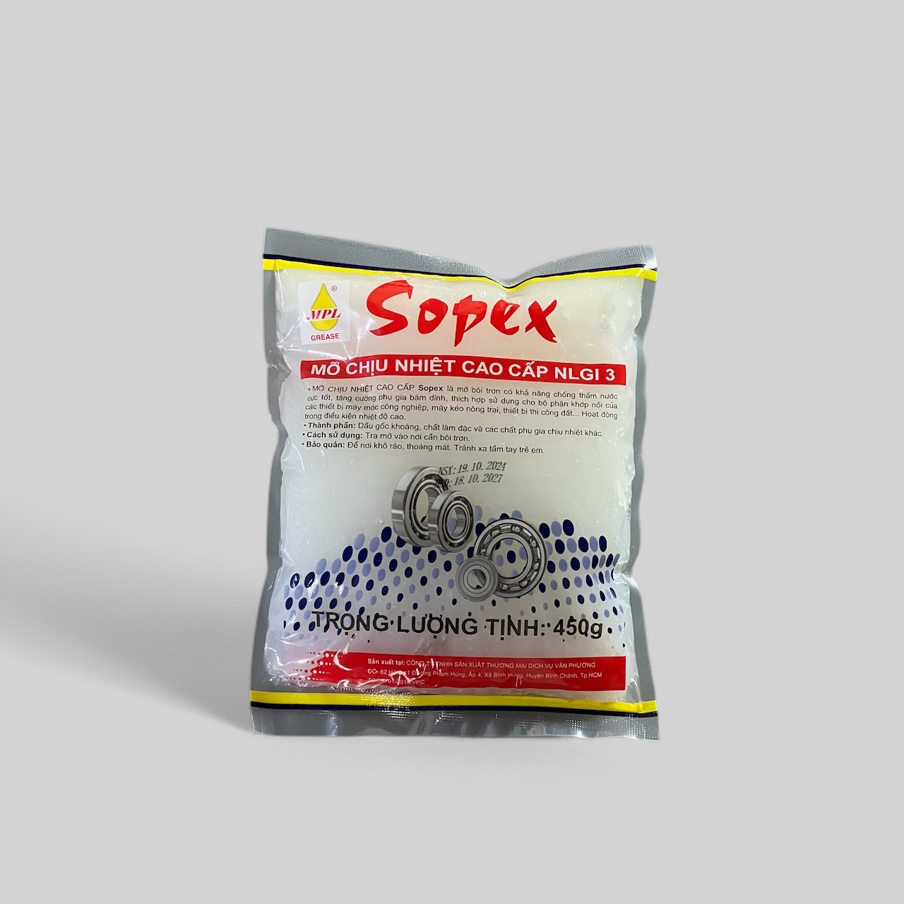 Mỡ bôi trơn SOPEX-175-T-450GR