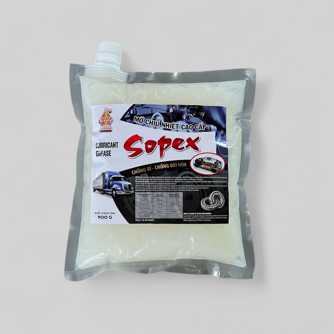Mỡ bôi trơn SOPEX 175 T 900GR