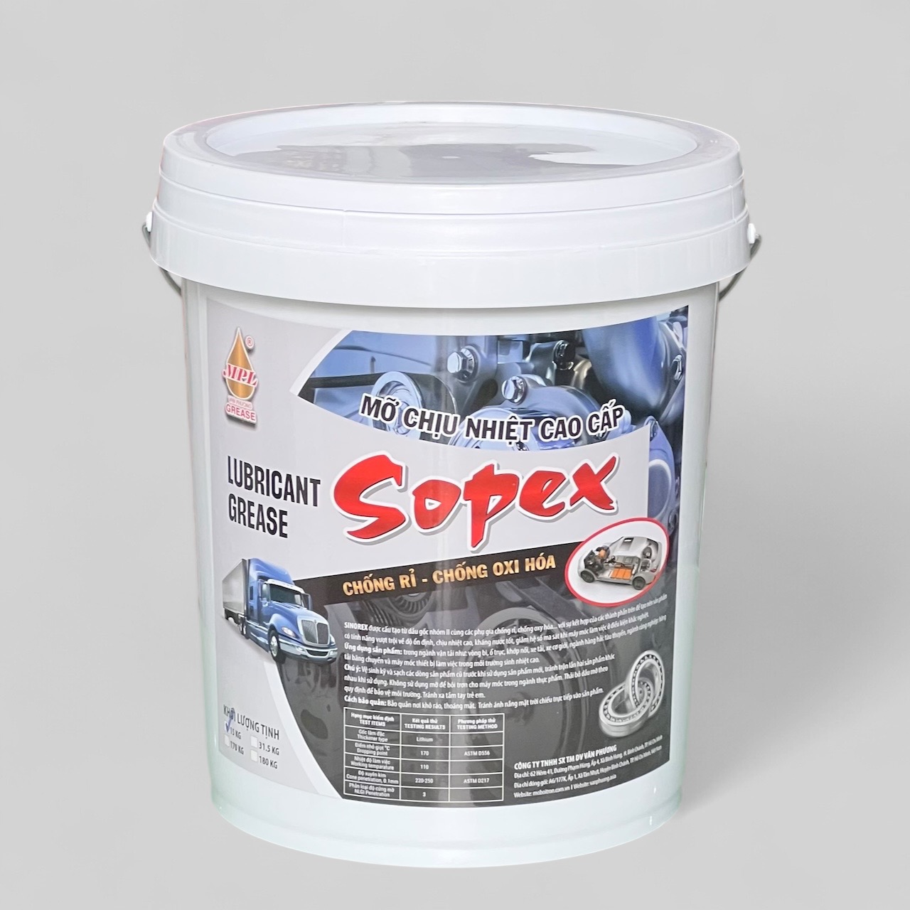 Mỡ bôi trơn SOPEX 175 X