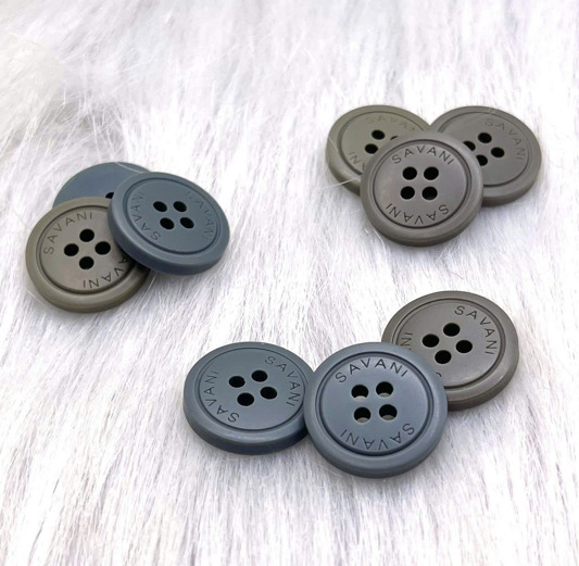 Cúc nhựa chất liệu men