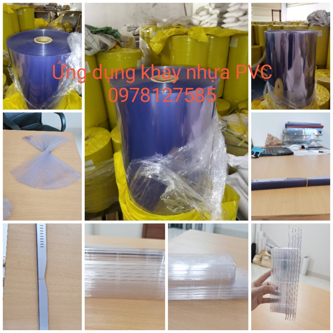 Khay nhựa PVC - Màng Nhựa PVC Cứng Định Hình - Công Ty TNHH Công Nghiệp Doanh Phong
