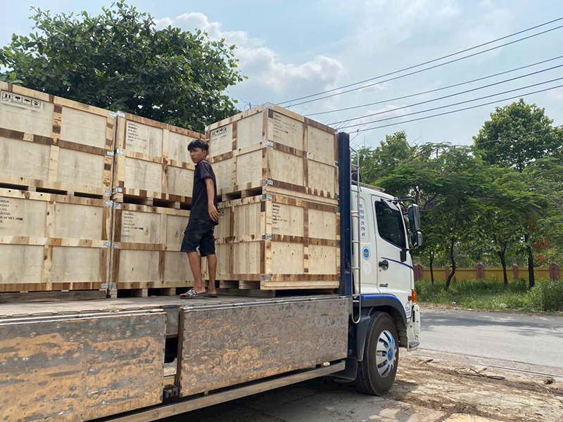 Thùng gỗ ván ép - Pallet 24H - Công Ty TNHH Sản Xuất Thương Mại Dịch Vụ Pallet 24H