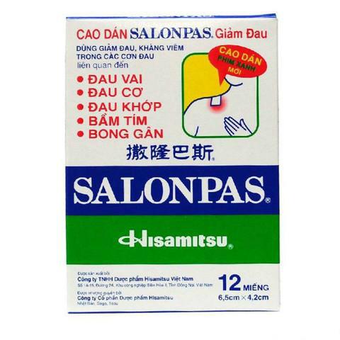 Cao dán Salonpas - Shop Hiền Thảo