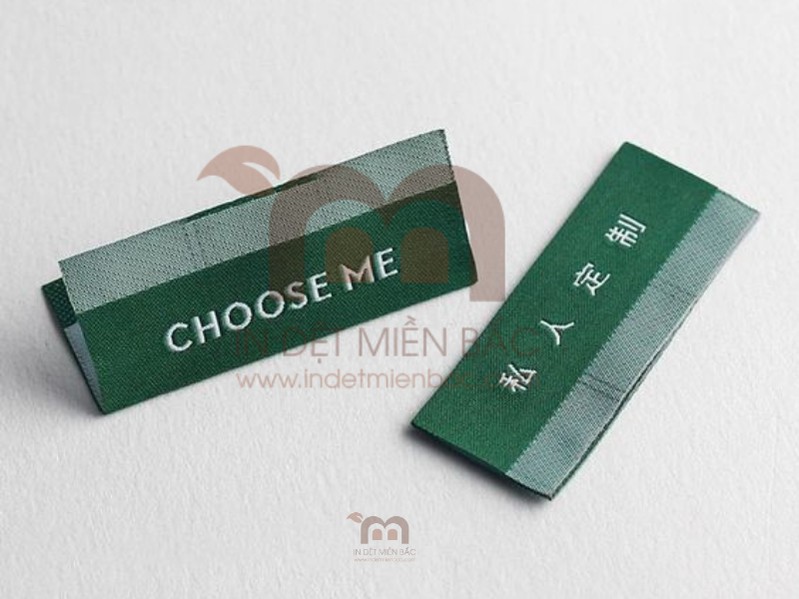 Mác dệt cao cấp màu xanh