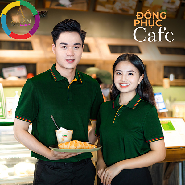 Áo thun đồng phục quán cafe - áo Thun Đồng Phục Atlan - Công Ty TNHH Sản Xuất Thương Mại Dịch Vụ Xuất Nhập Khẩu Atlan