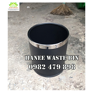 Thùng rác inox hai lớp không nắp
