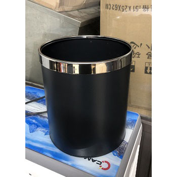 Thùng rác inox một lớp không nắp