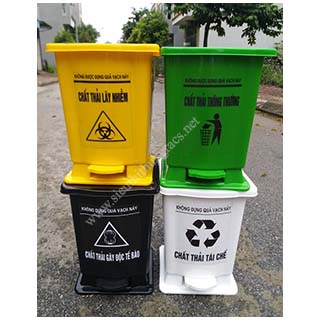 Thùng rác y tế 15L