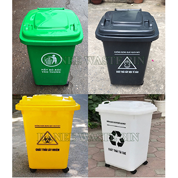 Thùng rác y tế 60L