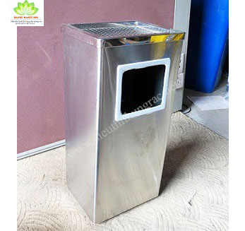 Thùng rác gạt tàn hình chữ nhật