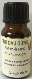 Tinh dầu gừng - Công Ty TNHH Đầu Tư Sản Xuất Và Thương Mại ORHE