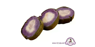 Bánh lét lá cẩm đậu mỡ