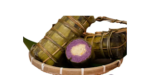 Bánh lét lá cẩm đậu xanh