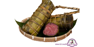 Bánh lét lá cẩm nhân chuối