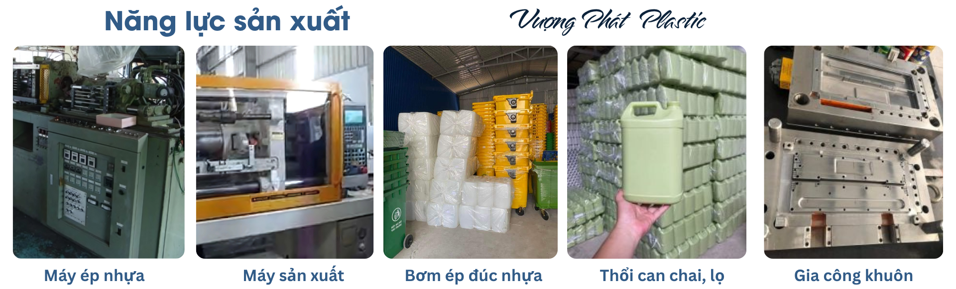 Xưởng sản xuất Vượng Phát - Gia Công Nhựa Vượng Phát - Công Ty TNHH Sản Xuất & Dịch Vụ Vượng Phát