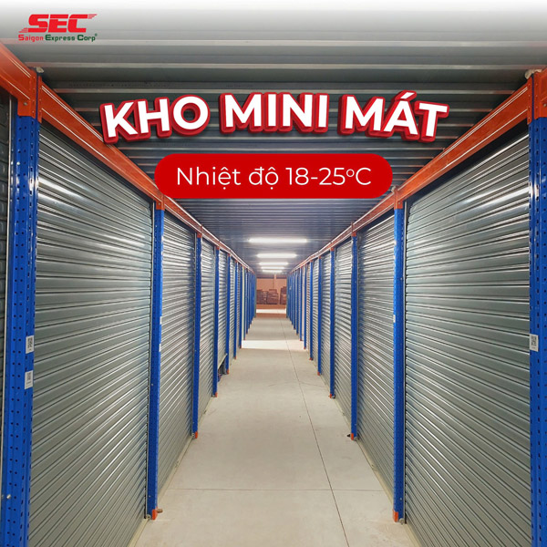 Cho thuê kho mini mát - Kho Bãi SEC Warehouse - Công Ty Cổ Phần Sài Gòn Express