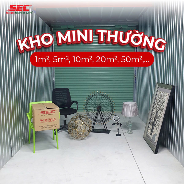 Cho thuê kho mini thường - Kho Bãi SEC Warehouse - Công Ty Cổ Phần Sài Gòn Express