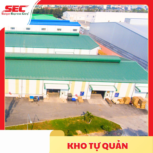 Cho thuê kho tự quản - Kho Bãi SEC Warehouse - Công Ty Cổ Phần Sài Gòn Express